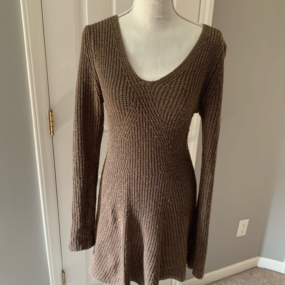 Fitted A Line Sweater